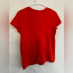 GAP Vibrant Red Short Sleeve Tee